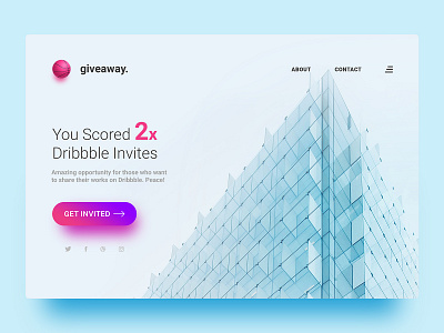 2x Dribbble Invites