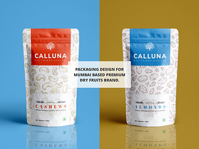 Packaging Design | Cashews & Almonds adobe illustrator adobe photoshop almonds branding cashew cool design dry fruit dry fruit packaging graphic design idea minimal modern packaging packaging design printing seamless vector design