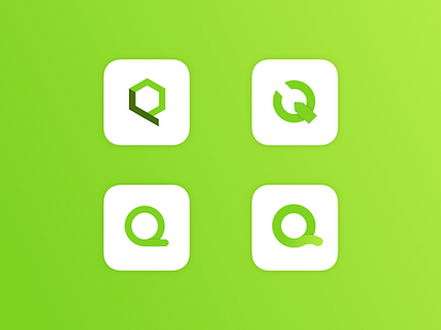 Q logo brand identity exploration qlogo logo