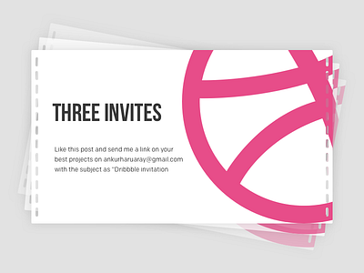 Dribbble Invites