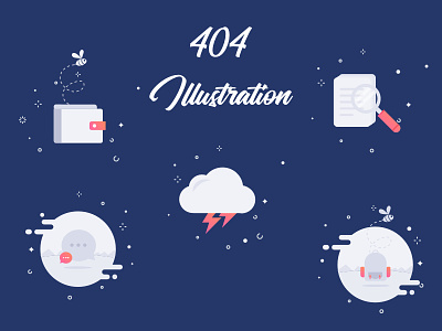 404 Illustration 404 icons illustrations