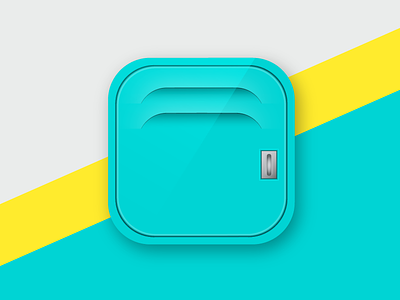 FitKit - Mobile App Icon app icon app logo icon kit locker locker illustration logo