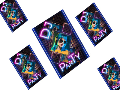 Dj party night flyer | flyer templates