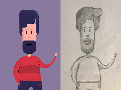 Character Illustration affinity character designer illustration vector