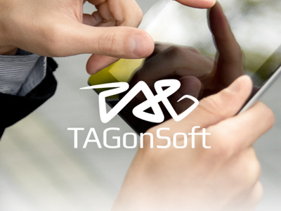 TAGonSoft Logo brand identity logo