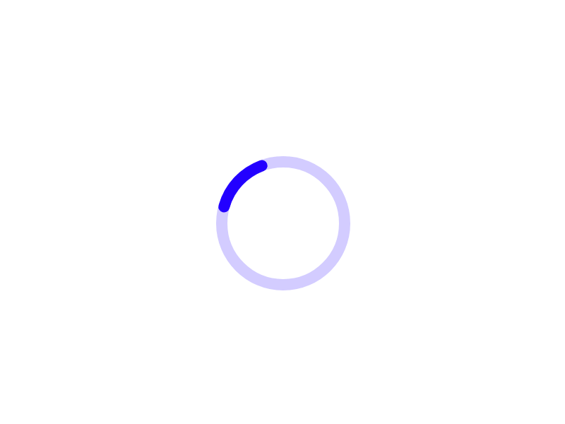 Circle loading by SILVIUS on Dribbble