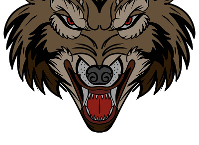 Mad Wolf animation branding graphic design illustration vector