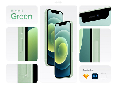Iphone 12 Green Red White By Dko On Dribbble