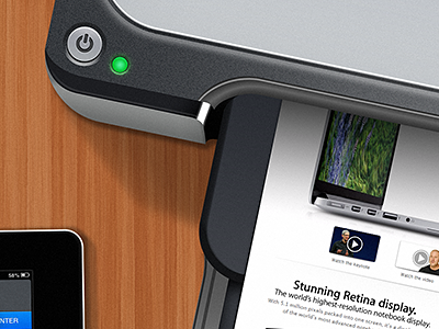 Printer Pro Artworks app store application artwork device illustration ipad printer pro readdle screen