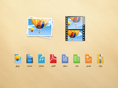 Documents - File Types icons archive audio doc documents file image jpg mov movie pdf picture publisher readdle sound sreadsheet text type video zip