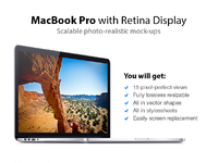 MacBook Preview - MacBook Pro - 15 Scalable Mock-ups