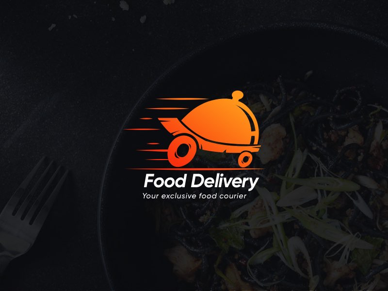 Food Delivery Logo by Shashi Kant Kaundanyaa on Dribbble