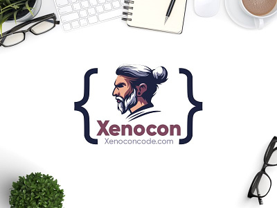 Xenoncon Coding Logo . codelogo coder coding codinglogo creativelogo mobileappdevelopment