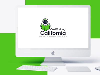 Co-Working California @logoinspiretion california coworking coworkinglogo green logos