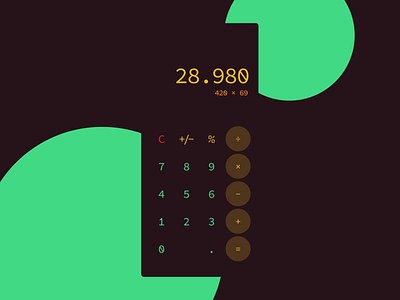 #dailyui #004 Calculator 004 calculator dailyui design figma ui