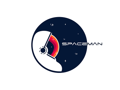 Spaceman Logo astronaut brand explore illustration logo nasa space spaceman spaceshuttle star