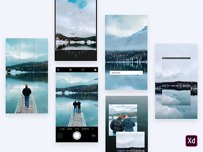 Free stories template! adobe adobe xd design digital download free gallery ig instagram layout social stories story template ui xd