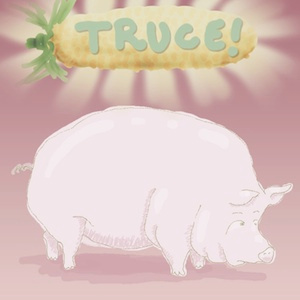 Trucepig animal corn photoshop pig truce