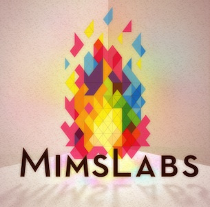 Mimslabsfirecorner Alt cmyk fire geometric glow logo mimslabs photoshop vector