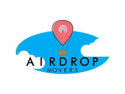 Airdrop Movers airdrop branding design graphic design logo moving vector