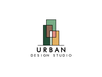 Urban Design Studio Logo branding design graphic design logo typography vector