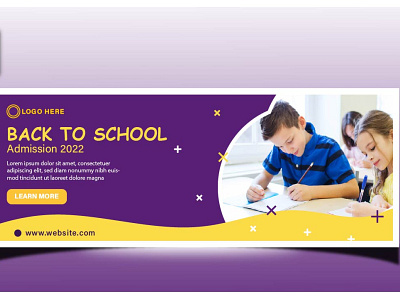 Back to School Ad Banner 3d ads design banner banner ads banner ads design banner design banner in illustrator banner post branding design graphic design illustration logo motion graphics ui