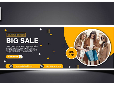 Big Sale Ad Banner Design ads design banner banner ads banner ads design banner design banner in illustrator banner post design illustration logo