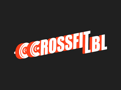 Crossfit LBL branding crossfit gym icons logo typeface