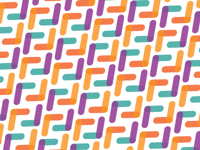 Pattern branding color identity pattern shapes tile