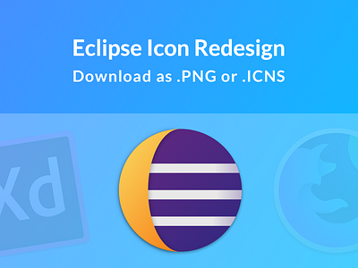 macOS Style Eclipse Icon Redesign