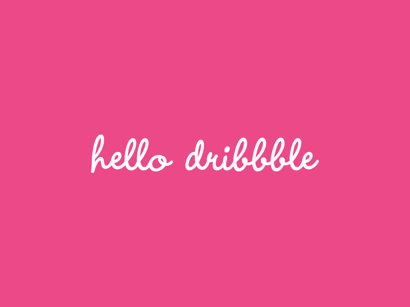 Let's Play! animation debut dribbble first gif hello invite shot