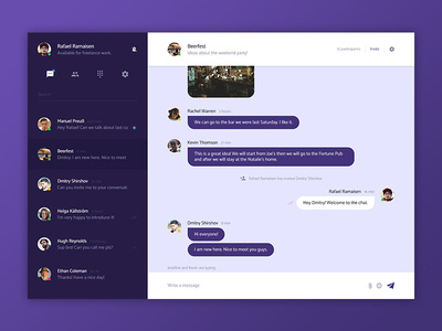 Messenger — PSD