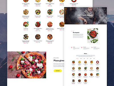 Lunchbox (Remastered) — Landing Page clean creative delivery ecommerce food home landing minimalist page ui ux web