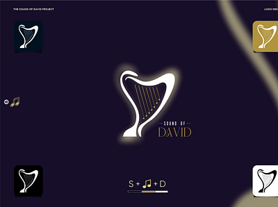 Sound_of_David banner design graphic design illustration logo vector