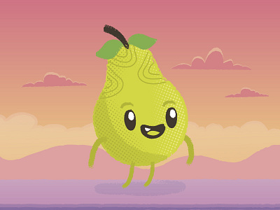 GUPERITA character cute design fruit graphic guturo illustration kawaii personaje vector