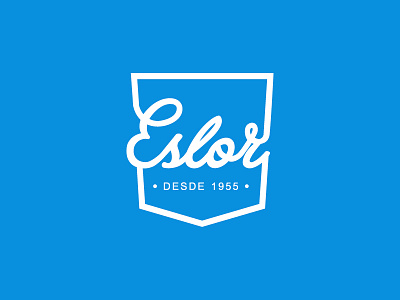 Eslor Brand brand branding design graphic imagotipo logo marca textil vector