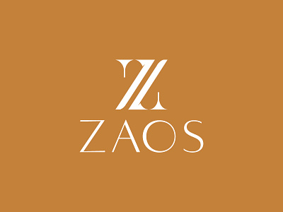 ZAOS Brand brand branding design graphic guturo isologo logo marca shield vector