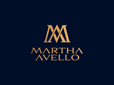 MARTHA AVELLO BRAND brand branding design graphic guturo logo marca typography vector