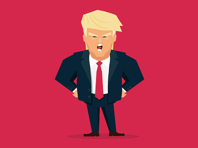 Donald Trump Illustration avatar clinton donaldtrump hillary illustration trump