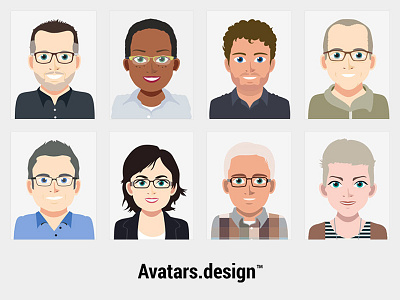 Avatars collection by Avatars.Design on Dribbble