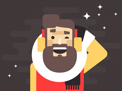 Avatar avatar beard character design hipster identity illustration lumberjack