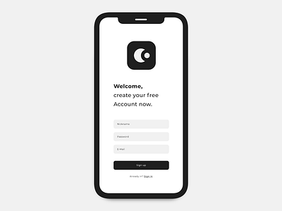 DailyUI 001 – SignUp