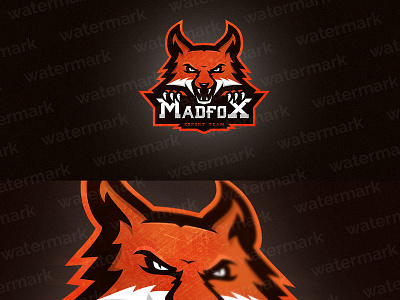 Esport logo design - MADFOX clan design esport gaming klan logo sport