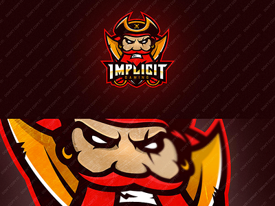 Implicit Gaming - Esport logo design clan design esport esport logo gaming gaming logo klan logo
