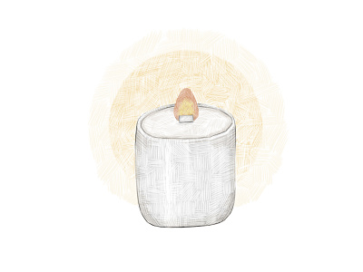 Candle Illustration