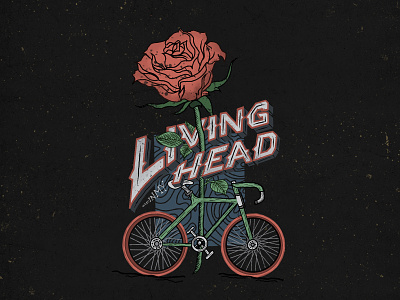 Living in My Head - made on procreate pocket with Wacom bamboo campaign design digital illustration graphic design graphicdesign hand lettering illustration lettering letters quotes rose typography