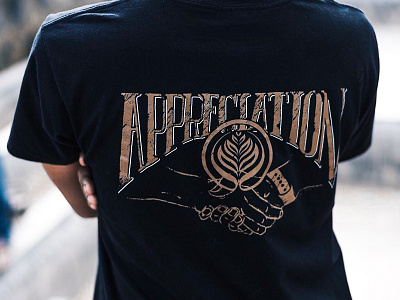 Appreciation Shirt campaign illustration lettering t shirt