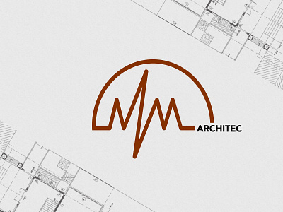 Azm Architec logo architect branding brands logo visual