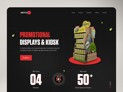 Amitoje Website | Kiosk Manufacturer