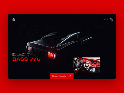 Black Bass 770 - UI design